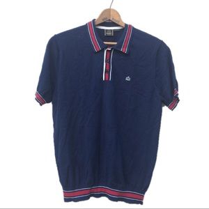 Merc London Men’s Sadler Style Polo Shirt Sz XL